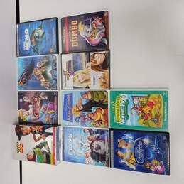 10pc Set of Assorted Children & Family DVDs