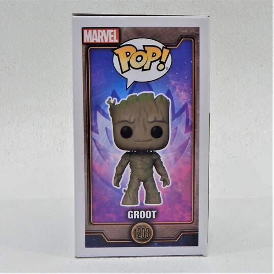 2 Funko POP! Guardians of the Galaxy Groot  #1203 and #1212 image number 5