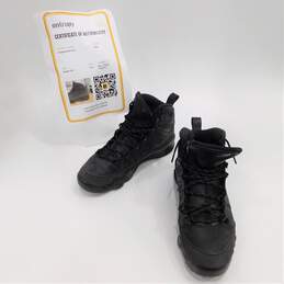 Jordan 9 Retro Boot Black Concord Men's Shoes Size 10.5