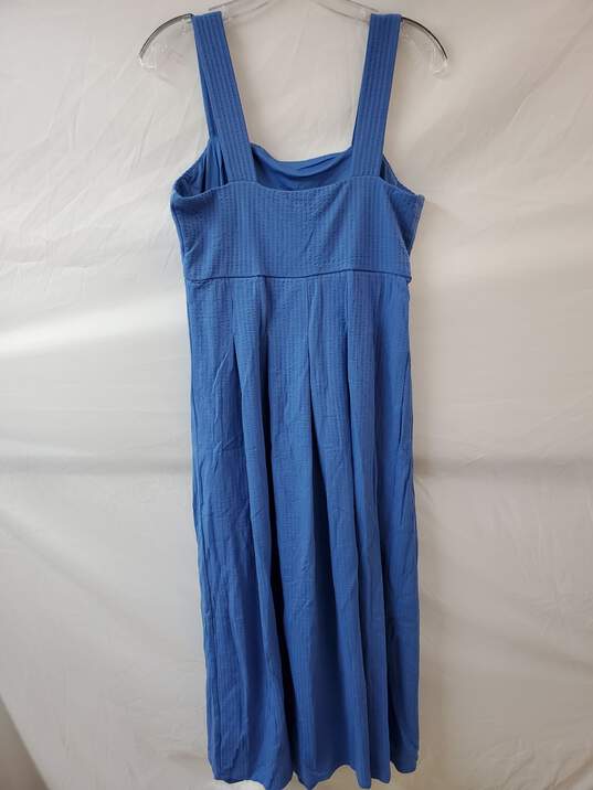 Boden Blue Strappy Midi Dress Size 6 image number 2