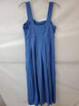 Boden Blue Strappy Midi Dress Size 6 image number 2