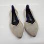 Rothy's Gray Knit Pointed Toe Women's Flats Size 8 image number 1