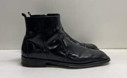 Kenneth Cole NY Men's First Course LE Black Leather Ankle Boots Sz. 11.5
