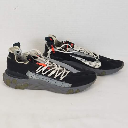 Etna Råd krig Buy the Nike React WR ISPA Gunsmoke Men Shoe Size 12 Color Black Gray |  GoodwillFinds