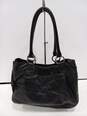 Simply Vera by Vera Wang Black Faux Leather Purse image number 2