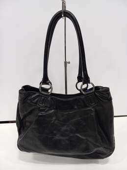 Simply Vera by Vera Wang Black Faux Leather Purse alternative image