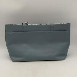Betsey Johnson Womens Light Blue Double Handle Inner Pockets Tote Handbag alternative image