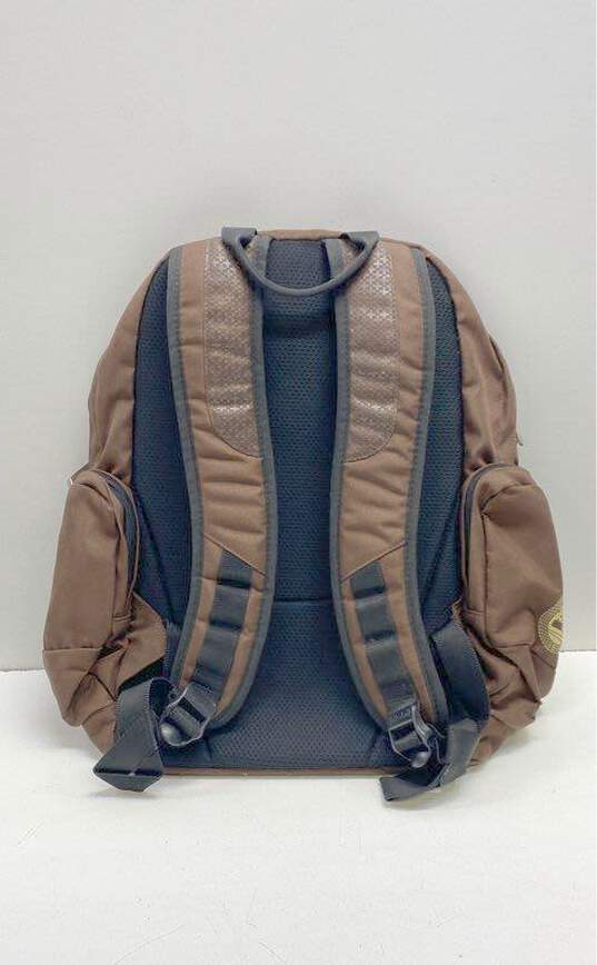 Timberland Brown Canvas Backpack image number 2