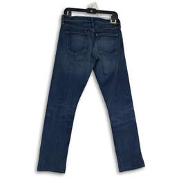 Women Blue Denim Medium Wash 5-Pocket Design Skinny Leg Jeans Size 26 alternative image
