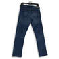 Women Blue Denim Medium Wash 5-Pocket Design Skinny Leg Jeans Size 26 image number 2