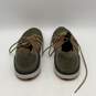 Olukai Mens Olive Green Low Top Round Toe Lace Up Sneaker Shoes Size 13 image number 4