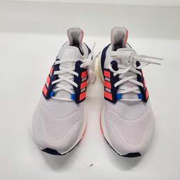 Adidas UltraBoost 22 White Turbo Indigo Running Shoes Women's Size 8.5 alternative image