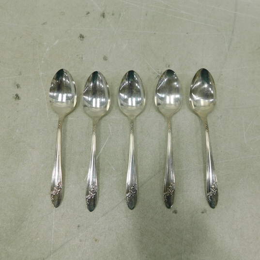 Set of 10 Oneida Community Silver-plated QUEEN BESS II Dinner  Spoons image number 2