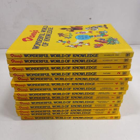 Lot of 15 Disney's Wonderful World of Knowledge Books image number 1