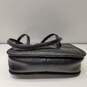 Brighton Black Croc Embossed Leather Small Shoulder Satchel Bag image number 4