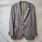 Nordstrom Chaps by Ralph Lauren Gray Brown Buttons Suit Blazer Men's Size XXL image number 1