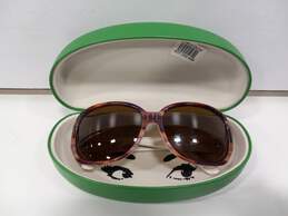 Kate Spade Madina/P/S ETYP 58-14-125 Sunglasses w/Green Case
