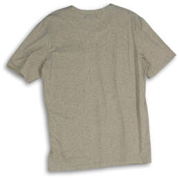 Mens Gray Heather V-Neck Short Sleeve Pullover T-Shirt Size X-Large alternative image