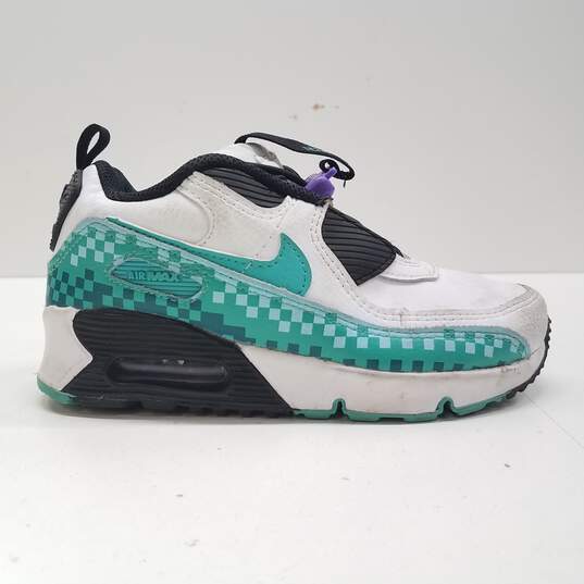 Nke Air Max 90 Toggle SE 'White Psychic Purple Washed Teal' Shoes Boy's 13c image number 1