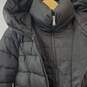Laundry by Shelli Segal Black Hooded Puffer Jacket Women's SP image number 3