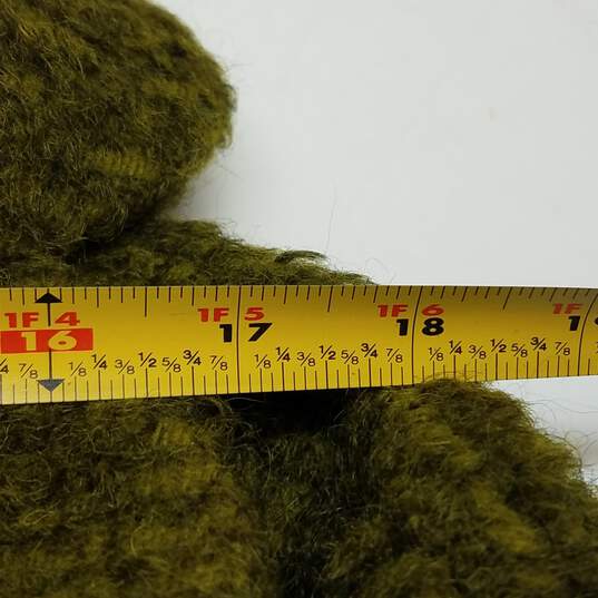 Vintage Don Loper Beverly Hills Green Wool Satin Lined Short Sleeved Pea Coat image number 4