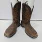 Durango Men's Western Style Leather Slip-on Boots Size 8M image number 1
