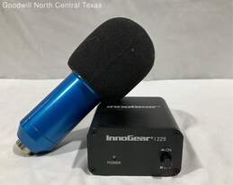 Floureon BM-800 Microphone and InnoGear i220 Power Supply