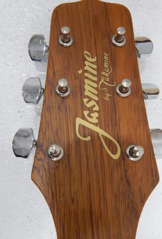 Jasmine Brand S35 Model Wooden Acoustic Guitar w/ Soft Gig Bag image number 5