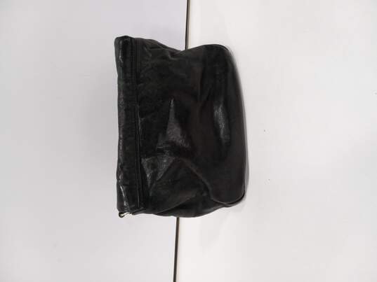 Marc Jacobs Black Leather Purse w/ Maroon Lining image number 4