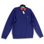 NWT Mens Blue Long Sleeve Crew Neck Pullover Sweatshirt Size Large image number 1