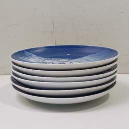 Set of 6 Copenhagen Porcelain Plates alternative image