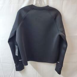 Bebe Sport Black Cropped Sweatshirt alternative image