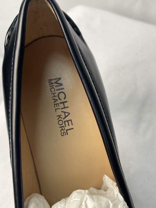Certified Authentic Michael Kors Womens Black Loafer w/Heel   Size 6.5M image number 5