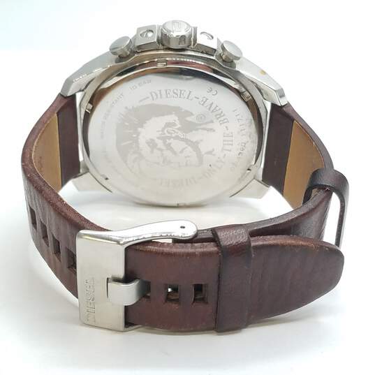 Diesel Oversized WR 10BAR Only The Brave Chrono Watch Stainless Steel Watch image number 7