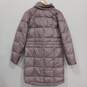 The North Face Down Purple Parka Women's Size M image number 2