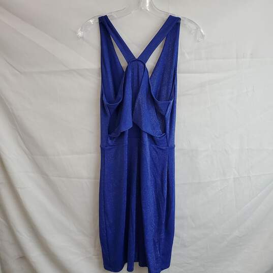 BCBG Maxazria Royal Blue Oriele Sleeveless Dress NWT Women's Size S image number 2