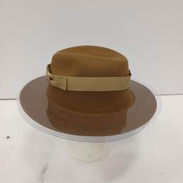 MG Cooper Wide Brim Pecan Brown Hat No Size alternative image