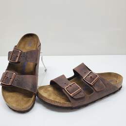 Birkenstock Arizona Soft Footbed Leather Sandal Unisex Size L10/M8