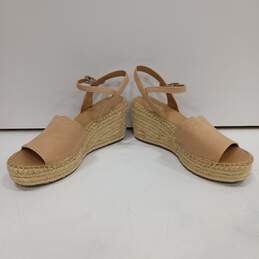 Franco Sarto Women's Tan Woven Wedge Sandals Size 6.5 alternative image