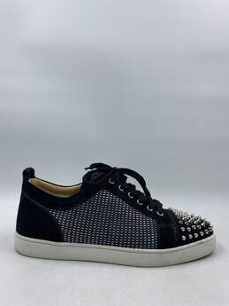Authentic Christian Louboutin Black Sneaker Casual Shoe Men 10.5