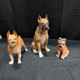 Bundle of 7 Assorted Ceramic Dog Figurines alternative image