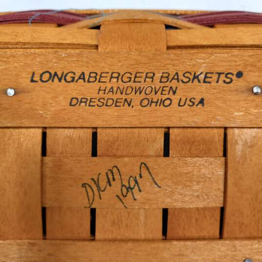 Bundle of Six Longaberger Baskets image number 7