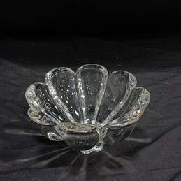 Vintage Mikasa Zinnia Clear Crystal Bowl/Dish