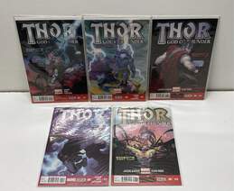 Marvel Thor Comic Books (Issues 7-11) Godbomb Story)