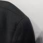 Men's Black 100% Wool Suit Jacket Size 44R image number 3