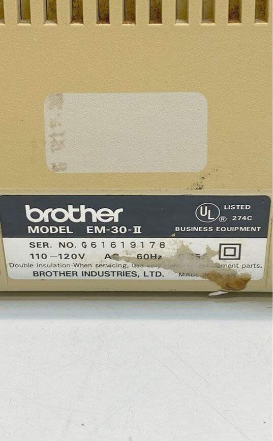 Brother EM-30II Electronic Typewriter image number 7