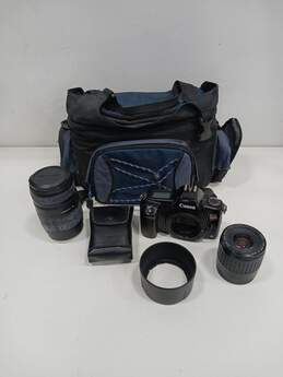 Canon EOS Rebel II Camera Set with Accessories