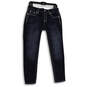 Womens Blue Denim Medium Wash Pockets Stretch Straight Leg Jeans Size 29 image number 1