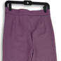 NWT Womens Pink Flat Front High-Rise Trouser Pants Size Medium image number 4