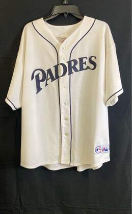 Majestic Mens White San Diego Padres Baseball MLB Jersey Size XL